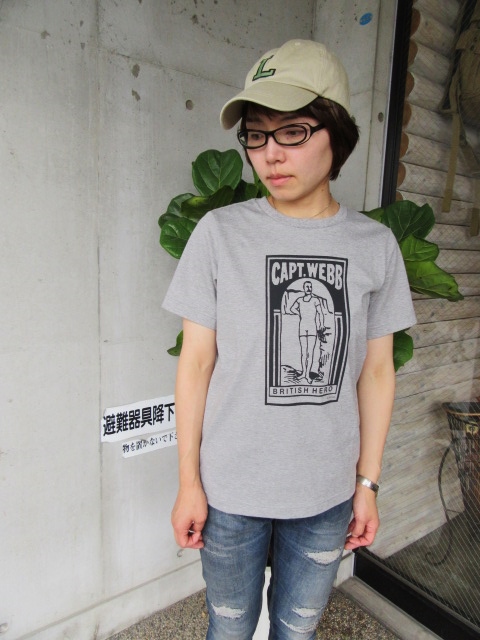 British HERO TEE ･･･ 「Captain Matthew Webb」密かに人気です★★★_d0152280_18271857.jpg