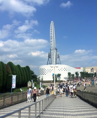 日本一の大観覧車に乗りました　と　歓迎とお誕生お祝いのランチ_d0249193_18141913.jpg