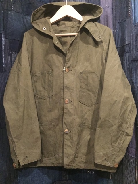 RAILROADER HOODIE COAT(OLIVE) _d0121303_1872521.jpg