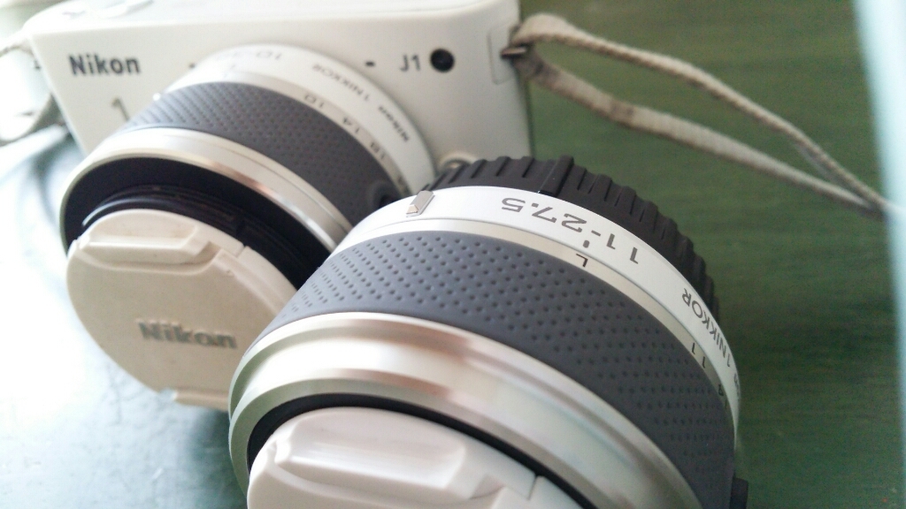 愛機Nikon1 J1標準レンズ 動作不良。からの～、新しいお買い物