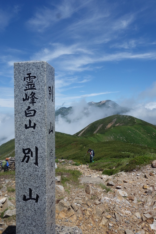 三ノ峰・別山・・・ニッコウキスゲ♪_c0223019_8275060.jpg