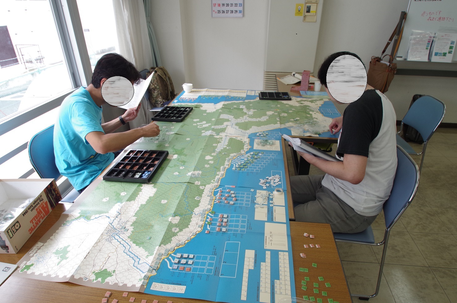 Ysga夏の二日間連続例会の様子その3 Spi Hj 大西洋の壁を3人だけでやるぜ その ysga 例会報告 Ysga夏の二日間連続例会の様子その3 Spi Hj 大西洋の壁を3人だけでやるぜ その ysga 例会報告