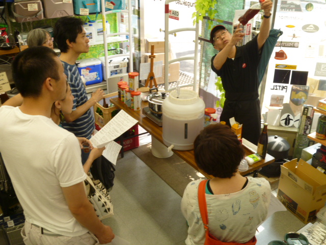 手作りビール実演会、盛況でした！