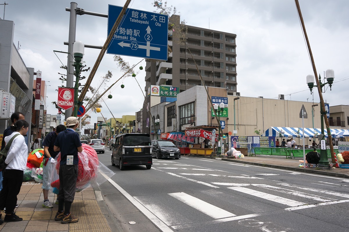 ［伊勢崎市］いせさき七夕まつり「もじゃろーのミスひまわりコンテストPRお手伝い」_a0243720_06275795.jpg