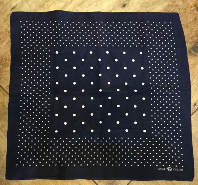 50s ビンテージ バンダナ ドット 希少 7/23 （土）入荷