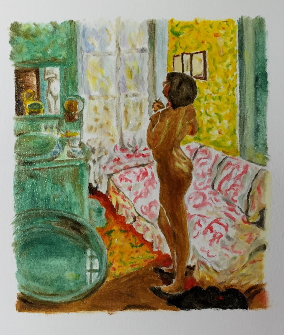 ピエール・ボナール Nude With Red Cloth アートポスター 風景画 名画 絵画 ポスター アートパネル 特大 AP236 |  BROOMIN／ブルームイン アートポスターのオンライン通販