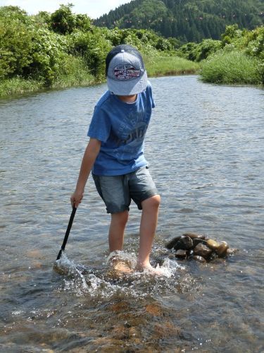 夏はやっぱりせせらぎ公園！水遊びがとっても気持ちいいね！！_c0342050_23200941.jpg