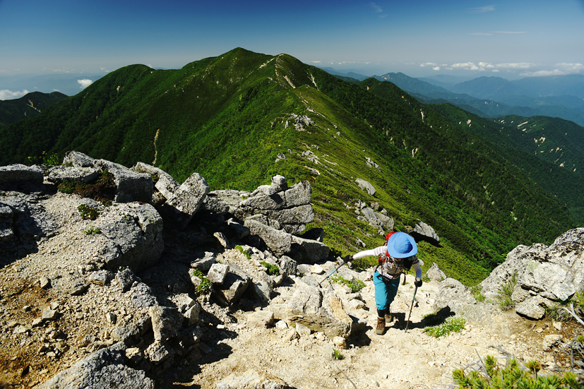 海の日連休Day 2　越百山～南駒ヶ岳～空木岳編_f0016656_21135718.jpg