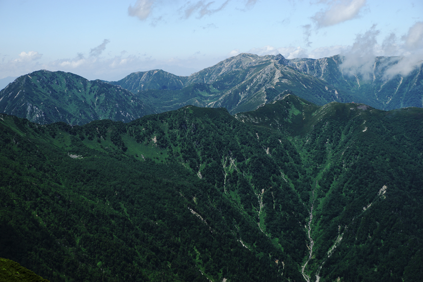 海の日連休Day 2　越百山～南駒ヶ岳～空木岳編_f0016656_21204647.jpg