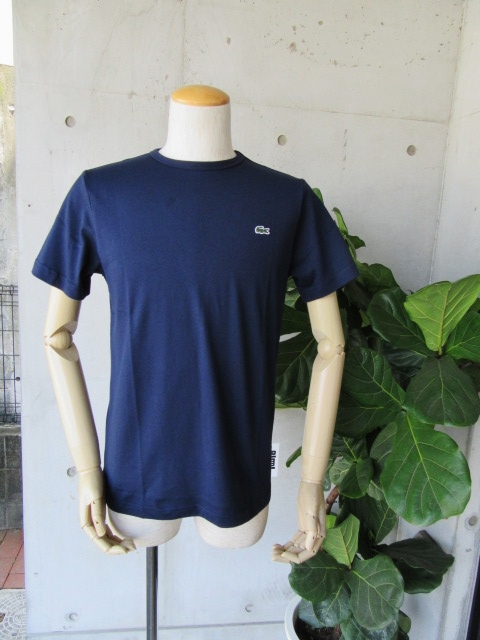 今夏の人気者★ LACOSTE ・・・ SOLID CRUE TEE 、最終・再入荷!★!_d0152280_19251831.jpg