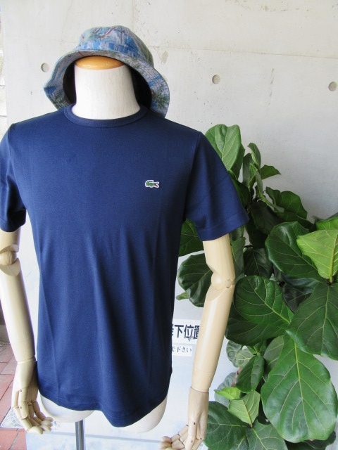 今夏の人気者★ LACOSTE ・・・ SOLID CRUE TEE 、最終・再入荷!★!_d0152280_19254045.jpg