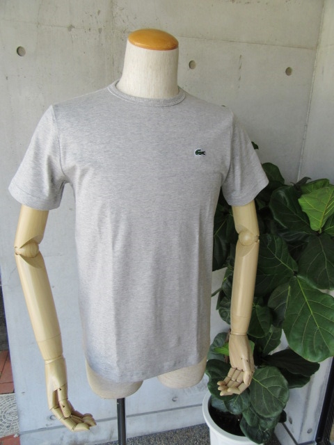 今夏の人気者★ LACOSTE ・・・ SOLID CRUE TEE 、最終・再入荷!★!_d0152280_1932530.jpg