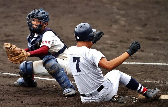 7月24日　横浜高校ー相模原中等高校_b0194994_19463356.jpg