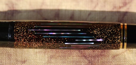 限定螺鈿万年筆「M1000 彩星 」(実際の画像で)_e0200879_14301357.jpg