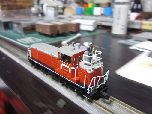 DD16(デッキ・手すり付)小樽築港機関区の再起 : 赤い電車 DD16(デッキ・手すり付)小樽築港機関区の再起 : 赤い電車