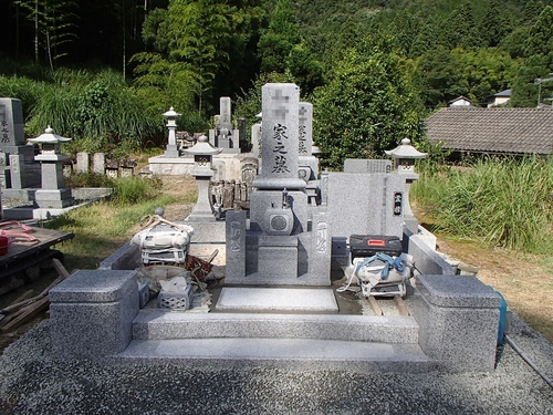 舞鶴市でお墓の建立工事_d0212097_16442336.jpg