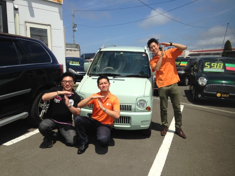 7月26日(火)☆TOMMYアウトレット☆H様ワゴンR納車(*・∀・*)ノK様ラフェスタご成約!!自社ローン・ローンサポート★_b0127002_16251259.jpg