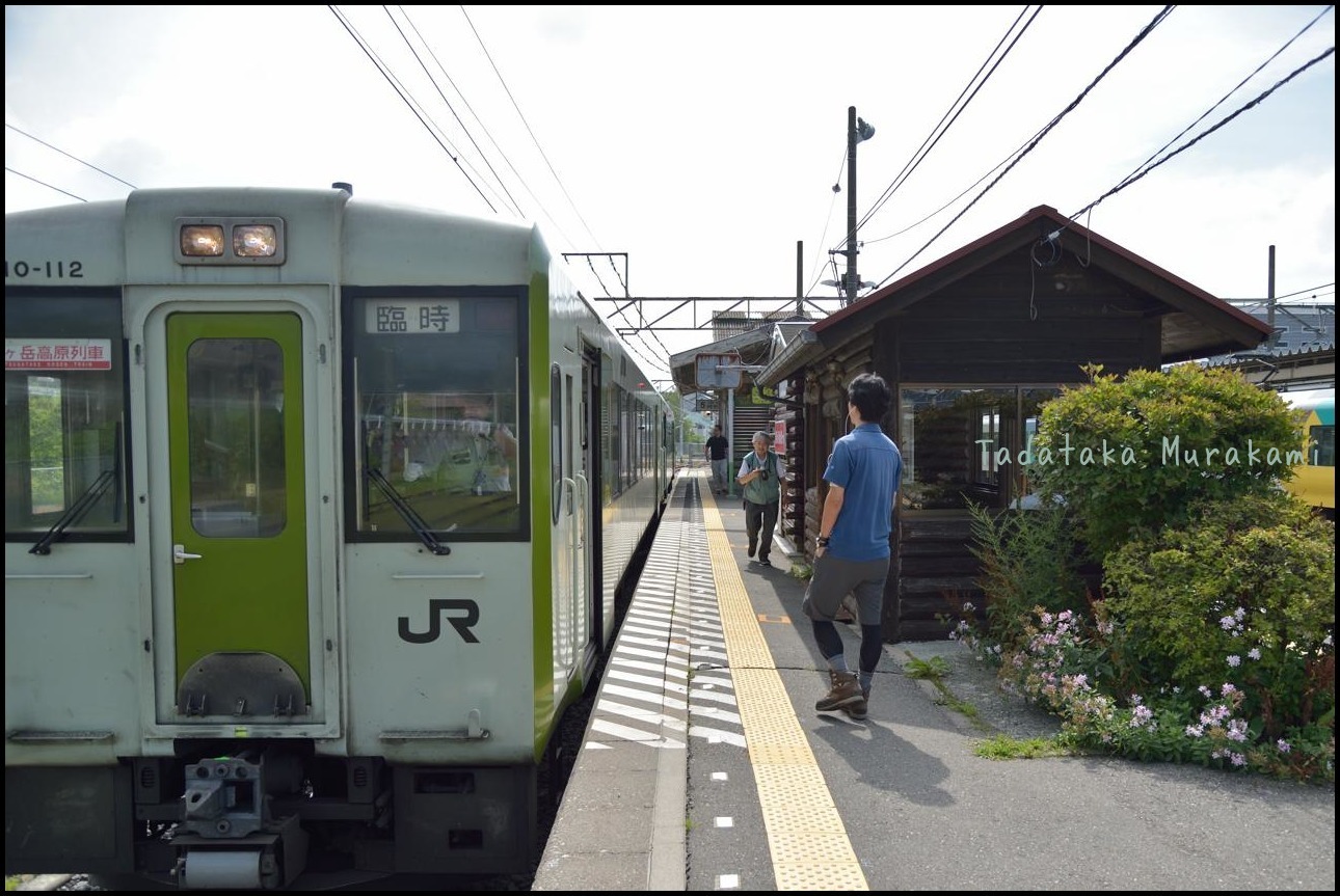 小淵沢駅　小海線ホーム_c0246358_12415790.jpg