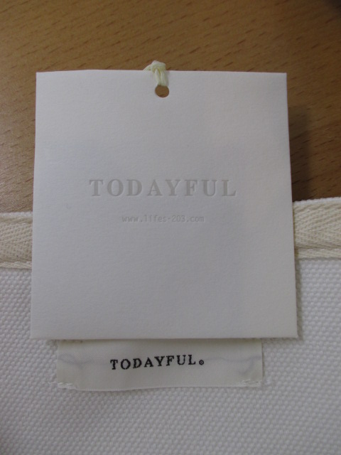 トゥデイフルTODAYFUL　11621008 One Shoulder Canvas Bag_e0076692_18334823.jpg