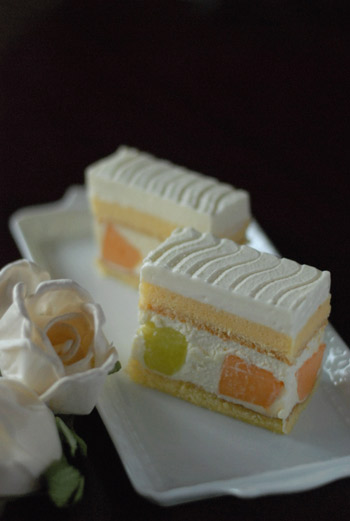 メロンのショートケーキ_d0329740_813762.jpg