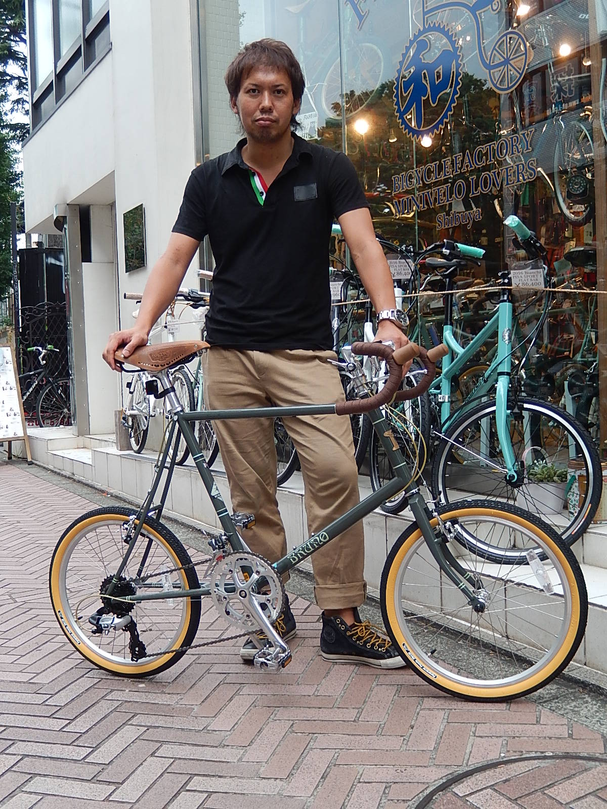 7月27日　渋谷　原宿　の自転車屋　FLAME bike前です_e0188759_17522128.jpg