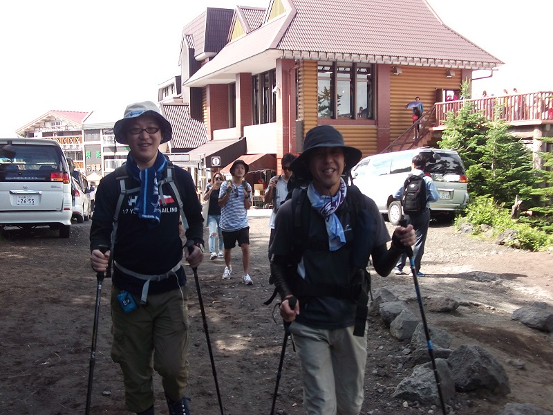 ３回目の富士山チャレンジで、念願の頂上へ!!!_f0043559_9342025.jpg