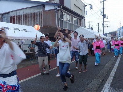 第７回 夕涼み「生ビール＆鮎まつり」　　黒滝議長就任祝い_b0092684_18364345.jpg