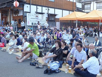 第７回 夕涼み「生ビール＆鮎まつり」　　黒滝議長就任祝い_b0092684_18391061.jpg