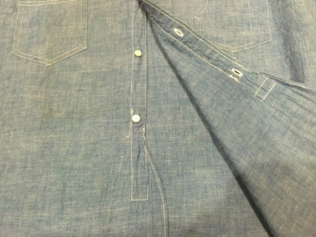 ～1920\'s watch pocket chambray shirts_d0121303_2012744.jpg