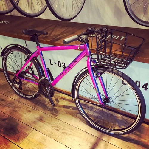 ☆カスタム☆「MARIN」限定カラー マリン ミュアウッズ26se 自転車女子 自転車ガール クロスバイク_b0212032_14181437.jpg