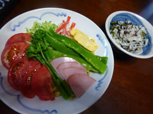 ★モロッコインゲン祭り♪_c0343936_22243689.jpg