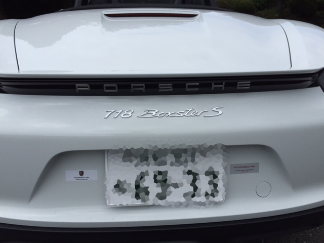 718 Boxster Sを試乗してみた。_b0071543_1247438.jpg