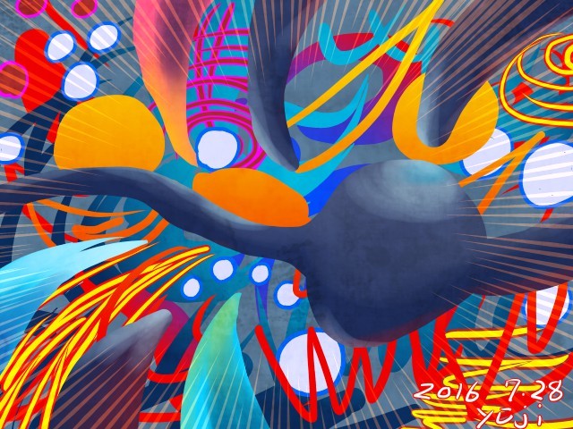 シュールな絵画の抽象画の油絵奮闘記 シュールな絵画の抽象画の油絵奮闘記