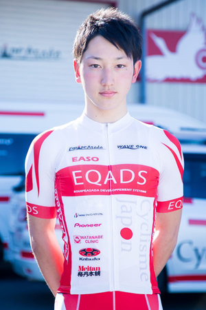 自転車競技・EQAS(エキップアサダ)・渡邉 歩(わたなべ あゆむ)選手を金栄堂サポート!_c0003493_1775750.jpg