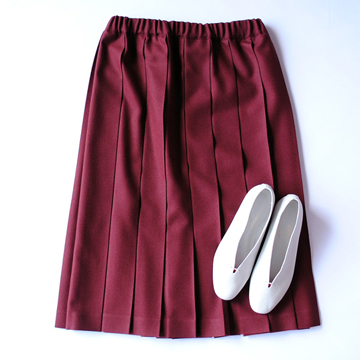 Wool Pleated Skirt_c0215933_13373712.jpg