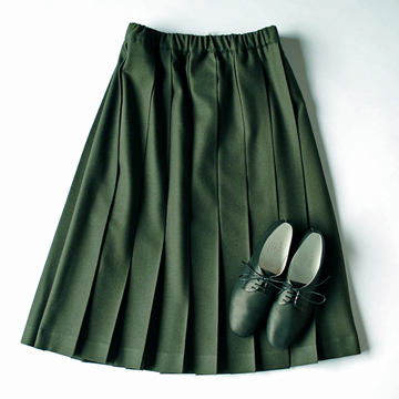Wool Pleated Skirt_c0215933_13374499.jpg