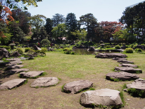 国名勝金平成園(黒石市)*春の一般公開_b0147224_21305368.jpg
