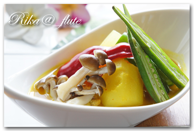 カラフル野菜のスープカレー オリジナルブレンドカレー!_c0103827_12541385.jpg