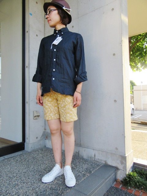 由緒正しき夏の大人の定番。。。James Mortimer LINEN B/D SHIRTS!★!_d0152280_22254435.jpg