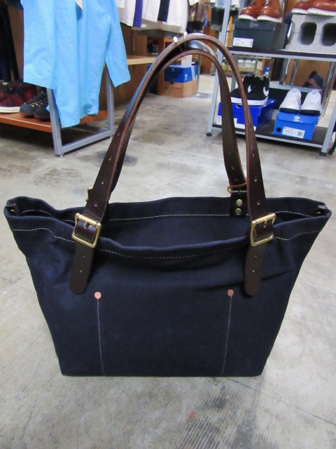 SLOW CANVAS TOTE BAG 。。。LAST・NAVY 色!★?_d0152280_9483051.jpg