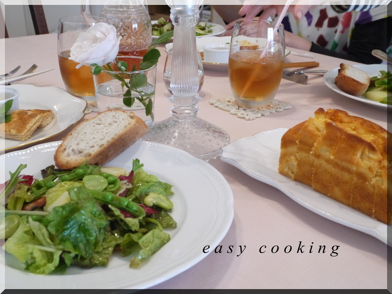暑い季節は、お家でブランチ♪_f0361692_11265268.jpg