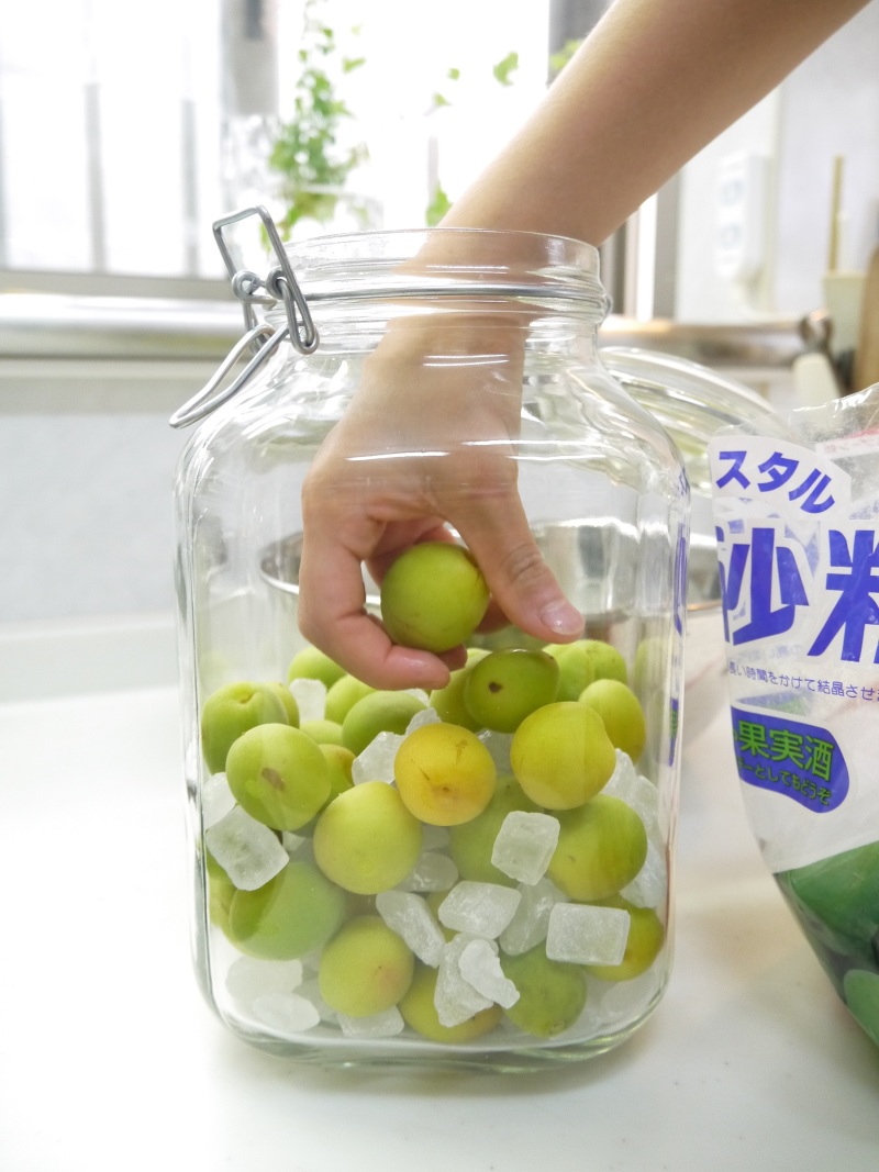 香りを楽しみながら☆梅シロップ作り_f0361692_11295516.jpg