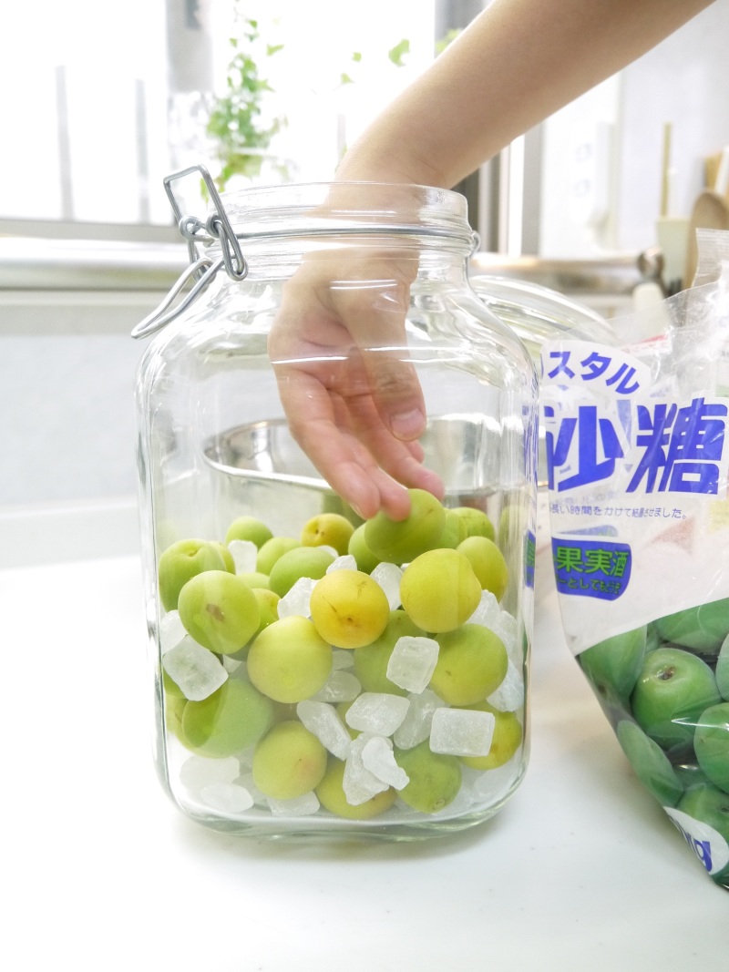 香りを楽しみながら☆梅シロップ作り_f0361692_11295646.jpg
