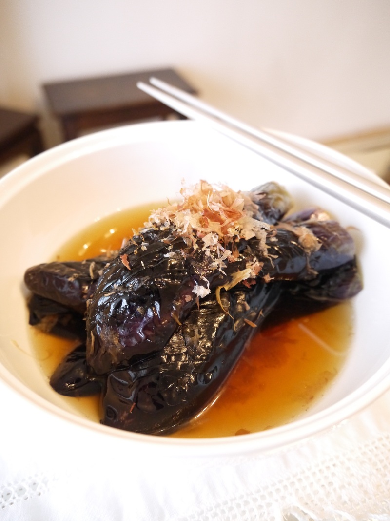 真夏の朝ごはんにも☆なすびの揚げ浸し　かつお風味_f0361692_11301286.jpg