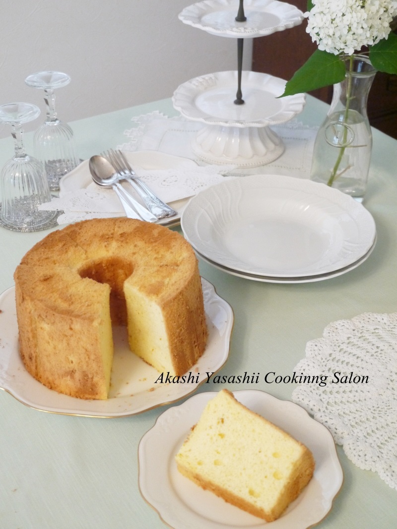 ＊今日のシフォンケーキレッスン＊_f0361692_11344682.jpg