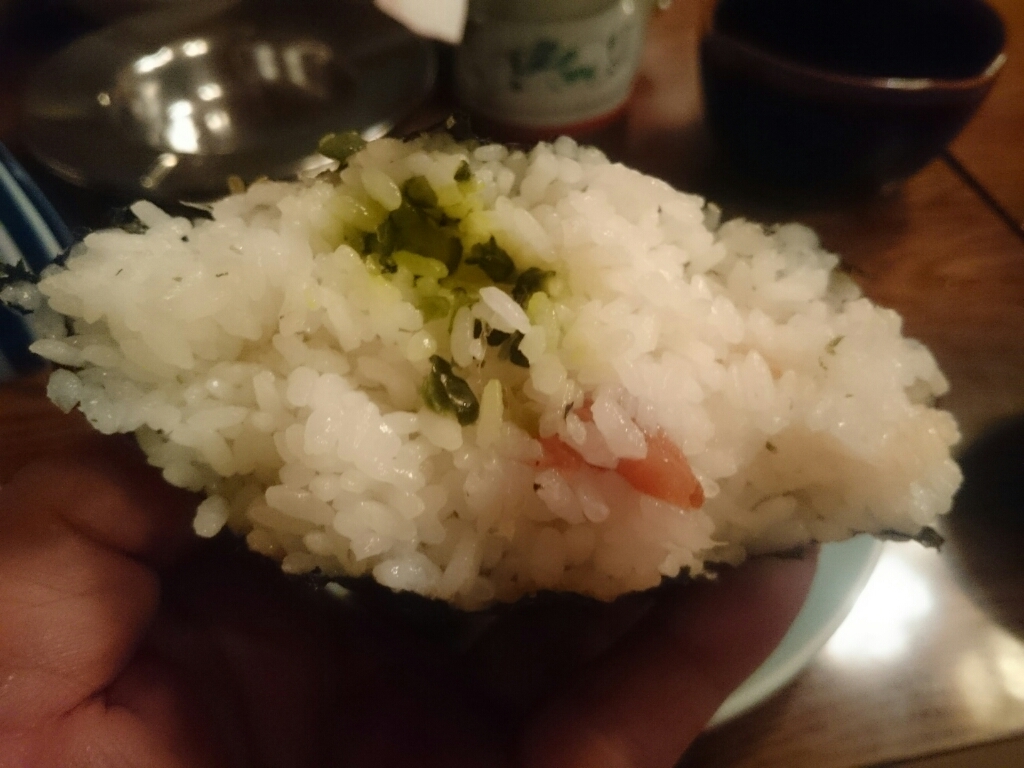 7/30 あづま亭の名物田舎むすび@新潟市_b0042308_12520593.jpg