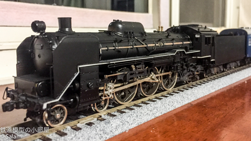 【2024秋冬新作】 珊瑚模型店 C59キットの組み立て その10 : Salamの鉄道趣味ブログ 鉄道模型