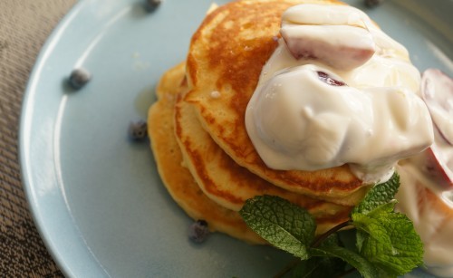 サワークリームパンケーキ カリフォルニアよりひらめきレシピと日々のあれこれ