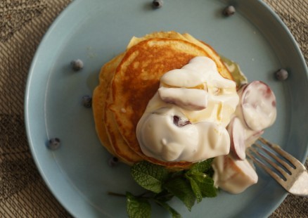 サワークリームパンケーキ カリフォルニアよりひらめきレシピと日々のあれこれ