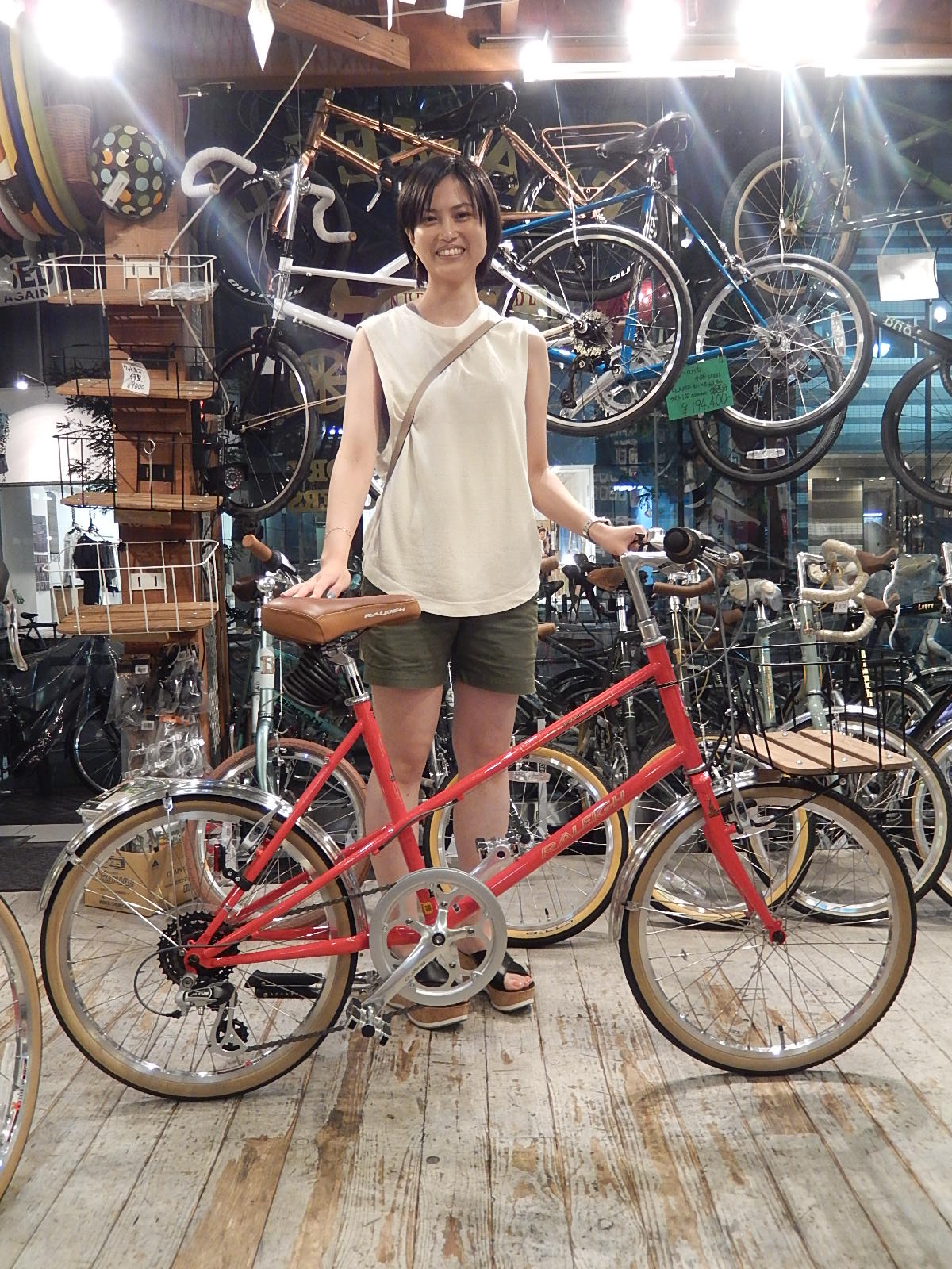 7月31日　渋谷　原宿　の自転車屋　FLAME bike前です_e0188759_19474958.jpg